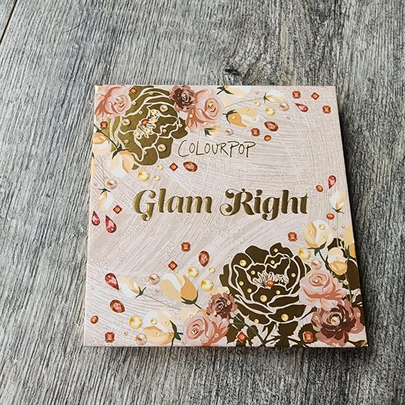 Colourpop GLAM RIGHT Eyeshadow Palette (Pinks Rose White Peaches) - Picture 3 of 4